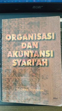 ORGANISASI DAN AKUNTANSI SYARI'AH